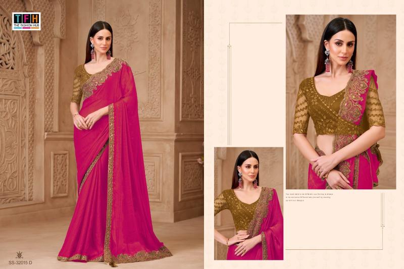TFH 32015 colour surat factory saree